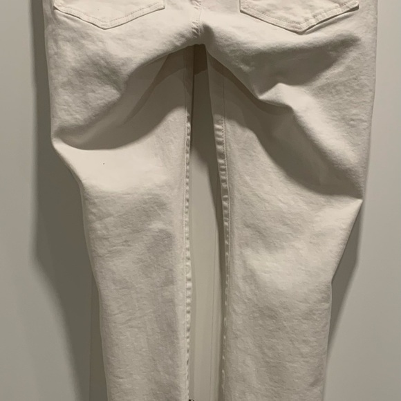 Garage white jeggings size 9 with stretch, high waisted, perfect for beachwear - Picture 4 of 10